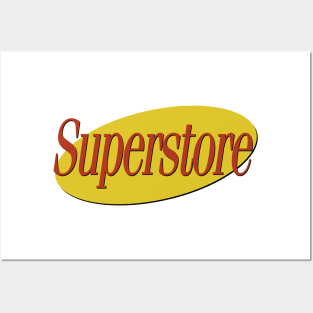 Superstore Seinfeld Mashup Posters and Art